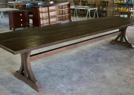 The Selby Trestle Table